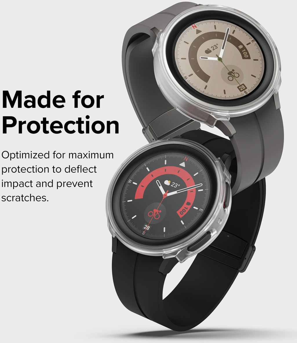 Ringke Air Sports - Samsung Galaxy Watch 5 Pro Hoesje - TPU - Transparant afbeelding 3