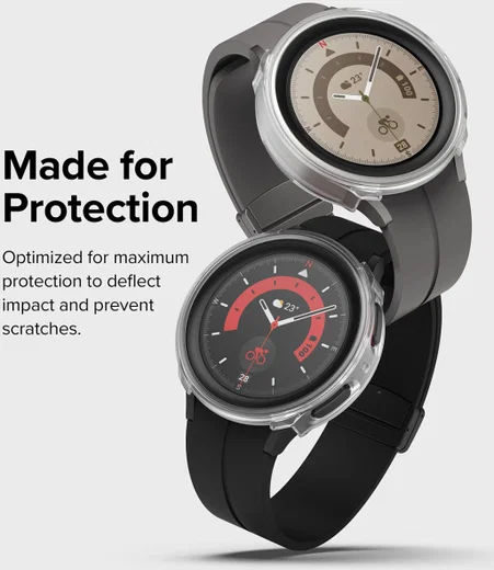 Ringke Air Sports - Samsung Galaxy Watch 5 Pro Hoesje - TPU - Transparant afbeelding 3
