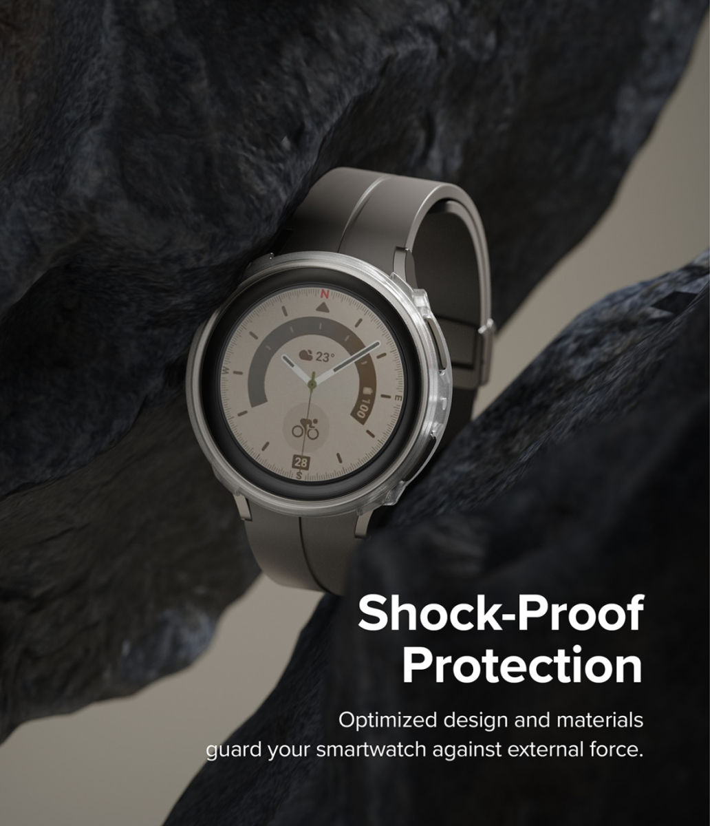 Ringke Air Sports - Samsung Galaxy Watch 5 Pro Hoesje - TPU - Transparant afbeelding 5