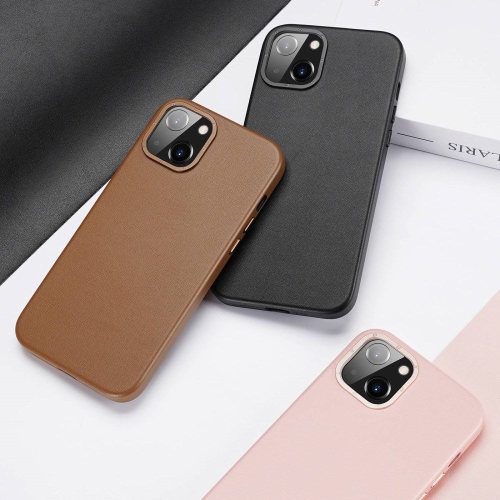 Dux Ducis Grit Apple iPhone 14 Hoesje MagSafe Back Cover Zwart afbeelding 10