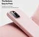 Dux Ducis Grit Apple iPhone 14 Hoesje MagSafe Back Cover Roze afbeelding 8