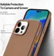 Dux Ducis Grit Apple iPhone 14 Pro Max Hoesje MagSafe Back Cover Bruin afbeelding 6