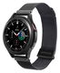 Dux Ducis Milanese Staal - Universeel Smartwatch Bandje 20MM - Zwart