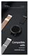 Dux Ducis Milanese Staal - Universeel Smartwatch Bandje 20MM - Zwart afbeelding 7