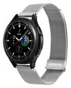 Dux Ducis Milanese Staal - Universeel Smartwatch Bandje 20MM - Zilver