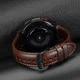 Dux Ducis Business - Universeel Smartwatch Bandje 20MM - Kunstleer - Coffee afbeelding 10