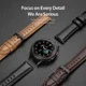 Dux Ducis Business - Universeel Smartwatch Bandje 22MM - Kunstleer - Zwart afbeelding 8