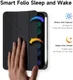 Dux Ducis Magi Series Apple iPad Mini 7/6 Hoes V-Fold Book Case Zwart afbeelding 4