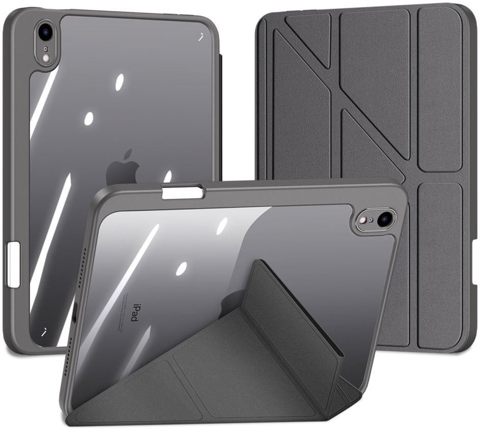 Dux Ducis Magi Series Apple iPad Mini 7/6 Hoes V-Fold Book Case Grijs afbeelding 2