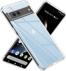 Google Pixel 7 Hoesje Dun TPU Back Cover Transparant afbeelding