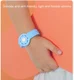 Apple AirTag Armbandje voor Kinderen Siliconen met Drukknoop Zwart afbeelding 2