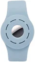 Apple AirTag Horloge Bandje voor Kinderen Siliconen met Drukknoop Blauw