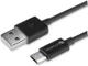 4smarts USB-A naar Micro-USB Kabel 1 Meter Zwart afbeelding 2
