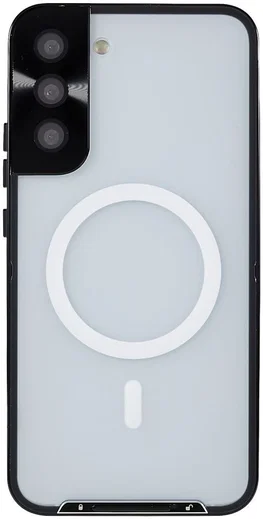 Samsung Galaxy S22 Plus Hoesje Camera Protectie MagSafe Case Zwart afbeelding 1