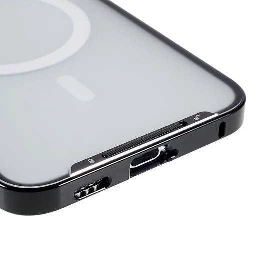 Samsung Galaxy S22 Plus Hoesje Camera Protectie MagSafe Case Zwart afbeelding 4
