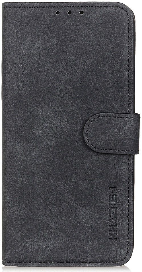 KHAZNEH Sony Xperia 1 IV Hoesje Retro Wallet Book Case Zwart afbeelding 8