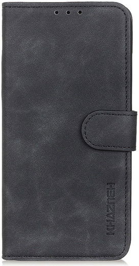 KHAZNEH Sony Xperia 1 IV Hoesje Retro Wallet Book Case Zwart afbeelding 8