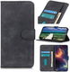 KHAZNEH Sony Xperia 1 IV Hoesje Retro Wallet Book Case Zwart afbeelding 9