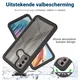 Motorola Moto G60 Hoesje Full Protect 360° Cover Hybride Zwart afbeelding 3