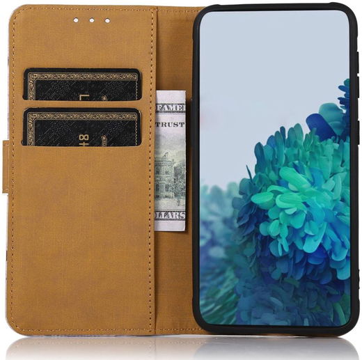 Motorola Moto G42 Hoesje Portemonnee Book Case met Tree Print afbeelding 2