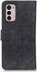 KHAZNEH Motorola Moto G42 Hoesje Wallet Book Case Kunstleer Zwart afbeelding 9