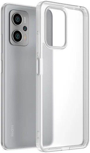 Xiaomi Poco X4 GT Hoesje Armor Back Cover Transparant afbeelding 1