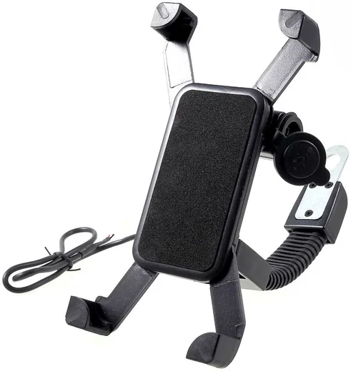 Telefoonhouder Motor met Oplaadfunctie voor 4 tot 6 Inch Smartphones afbeelding 1