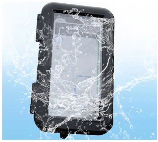 Universele Telefoonhouder Motor Stuur Waterdicht Zwart afbeelding 10