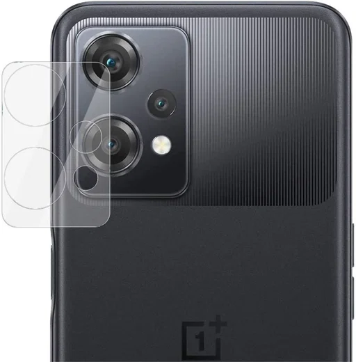 Imak OnePlus Nord CE 2 Lite Camera Lens Protector + Lens Cap Clear afbeelding 1
