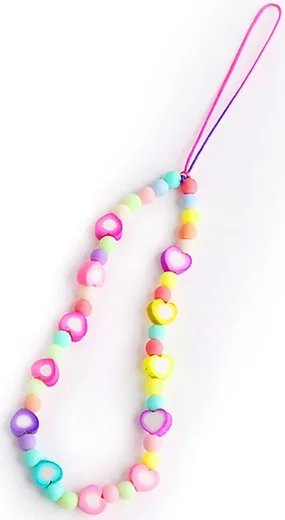 Universele Mobiele Telefoon Ketting Lanyard voor Smartphone Hartjes afbeelding 1