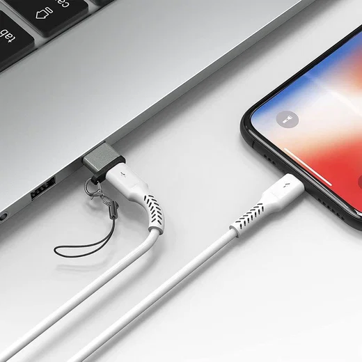 Universele USB 2.0 naar USB-C Converter/Adapter Zwart afbeelding 3