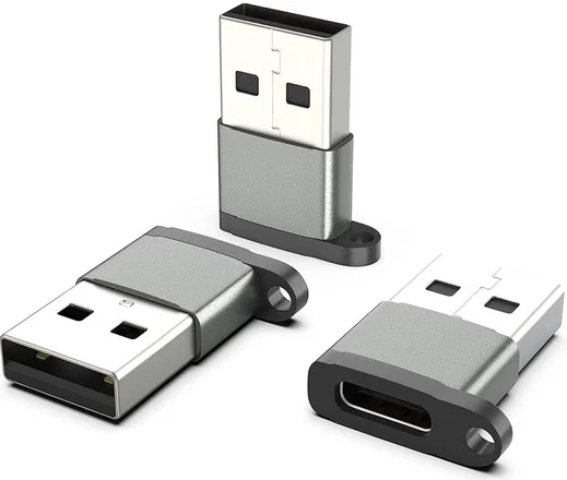 Universele USB 2.0 naar USB-C Converter/Adapter Zwart afbeelding 9