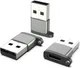 Universele USB 2.0 naar USB-C Converter/Adapter Zwart afbeelding 9