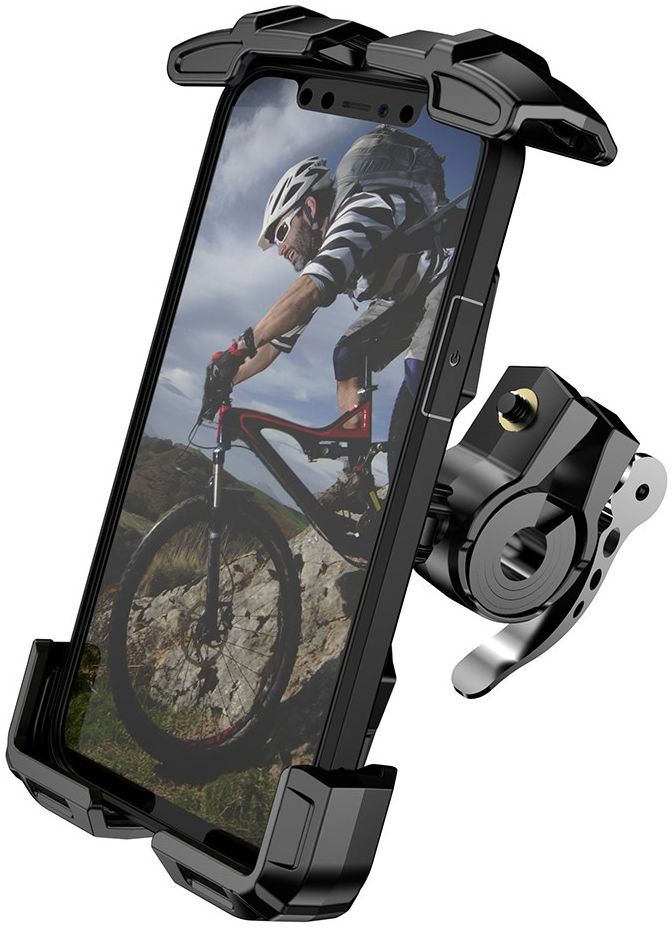 Universele Verstelbare Telefoonhouder Motor Stuur voor Smartphones afbeelding 1