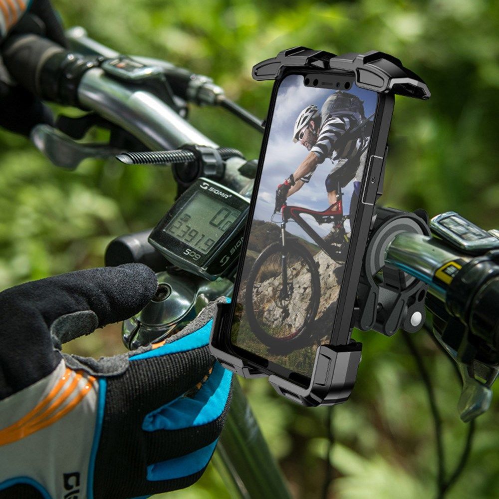 Universele Verstelbare Telefoonhouder Motor Stuur voor Smartphones afbeelding 8