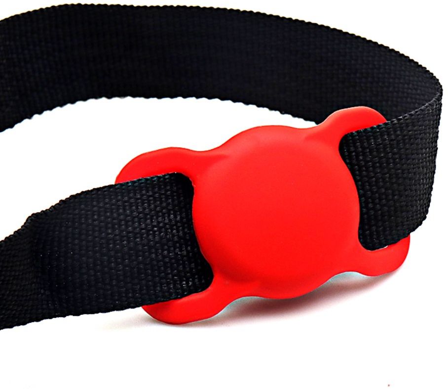 Apple AirTag Hoesje Siliconen voor Huisdieren Halsband Hond/Kat Zwart afbeelding 7
