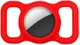 Apple AirTag Hoesje Siliconen voor Huisdieren Halsband Hond/Kat Rood