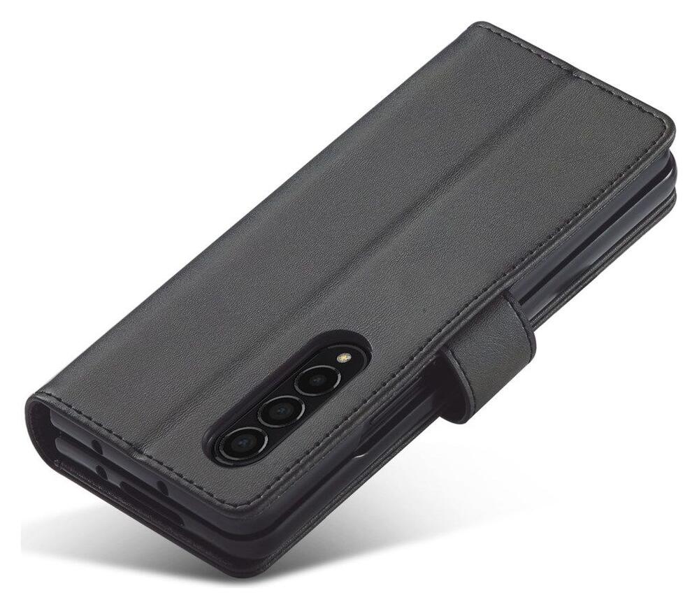 LC.IMEEKE Samsung Galaxy Z Fold 4 Hoesje Portemonnee Book Case Zwart afbeelding 6