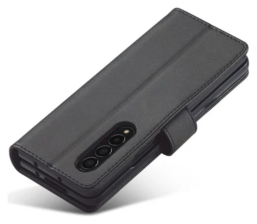 LC.IMEEKE Samsung Galaxy Z Fold 4 Hoesje Portemonnee Book Case Zwart afbeelding 6