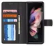 LC.IMEEKE Samsung Galaxy Z Fold 4 Hoesje Portemonnee Book Case Zwart afbeelding 1