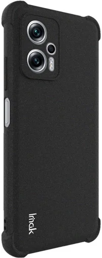 Imak Xiaomi Poco X4 GT Hoesje Flexibel TPU + Screen Protector Zwart afbeelding 2