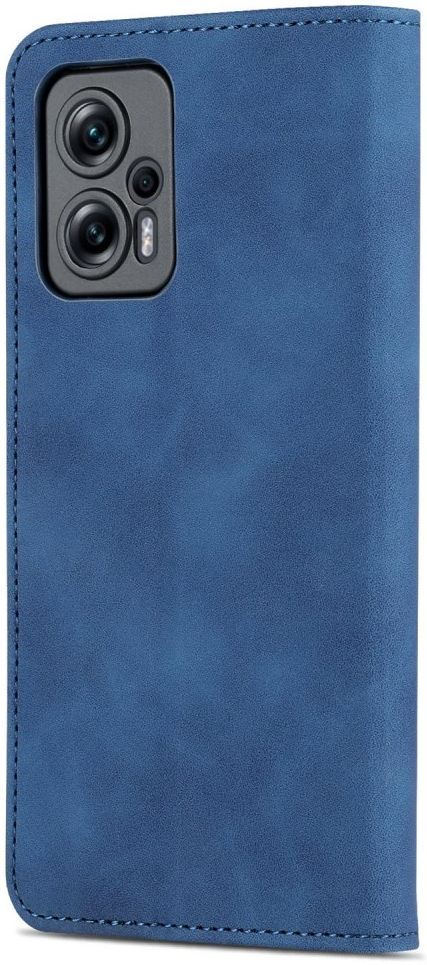 AZNS Xiaomi Poco X4 GT Hoesje Wallet Book Case Kunstleer Blauw afbeelding 5