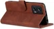 AZNS Xiaomi Poco X4 GT Hoesje Wallet Book Case Kunstleer Bruin afbeelding 8