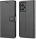 AZNS Xiaomi Poco X4 GT Hoesje Wallet Book Case Kunstleer Zwart afbeelding 3