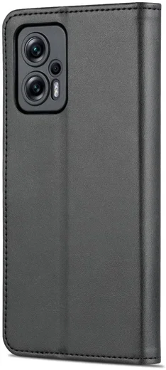 AZNS Xiaomi Poco X4 GT Hoesje Wallet Book Case Kunstleer Zwart afbeelding 5