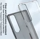 Imak UX-5 Sony Xperia 1 IV Hoesje Flexibel TPU Transparant Zwart afbeelding 3