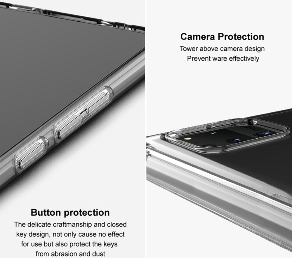 Imak UX-5 Sony Xperia 1 IV Hoesje Flexibel TPU Transparant Zwart afbeelding 6