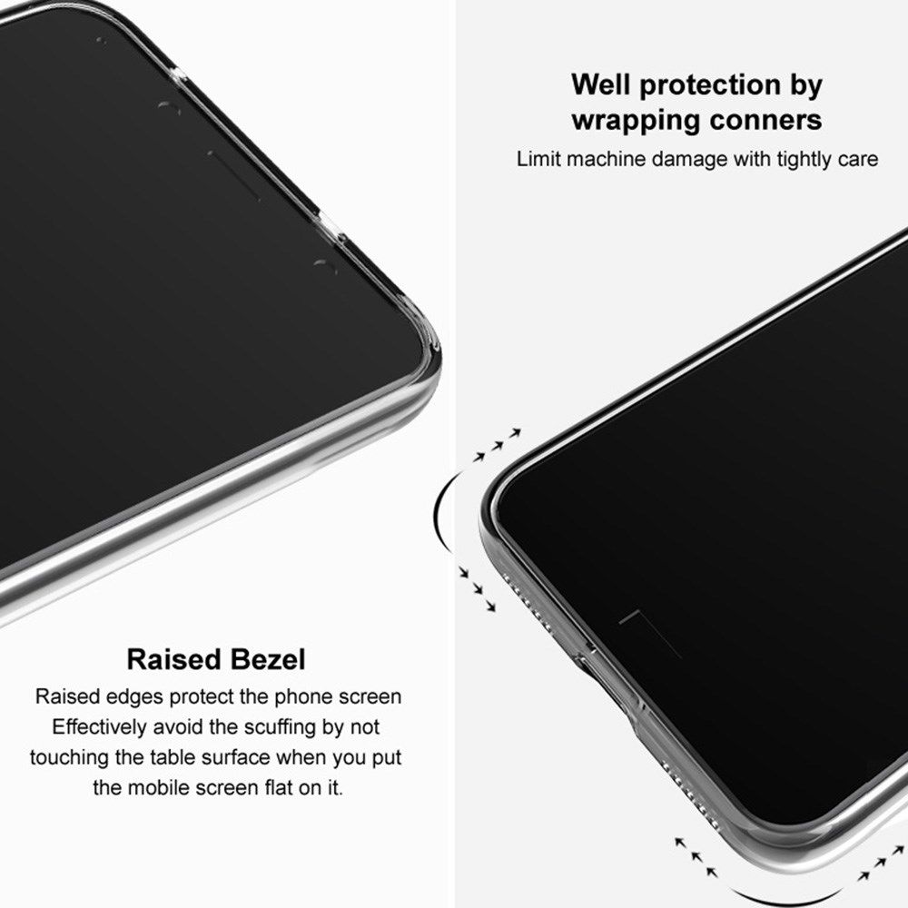 Imak UX-5 Sony Xperia 1 IV Hoesje Flexibel TPU Transparant Zwart afbeelding 7
