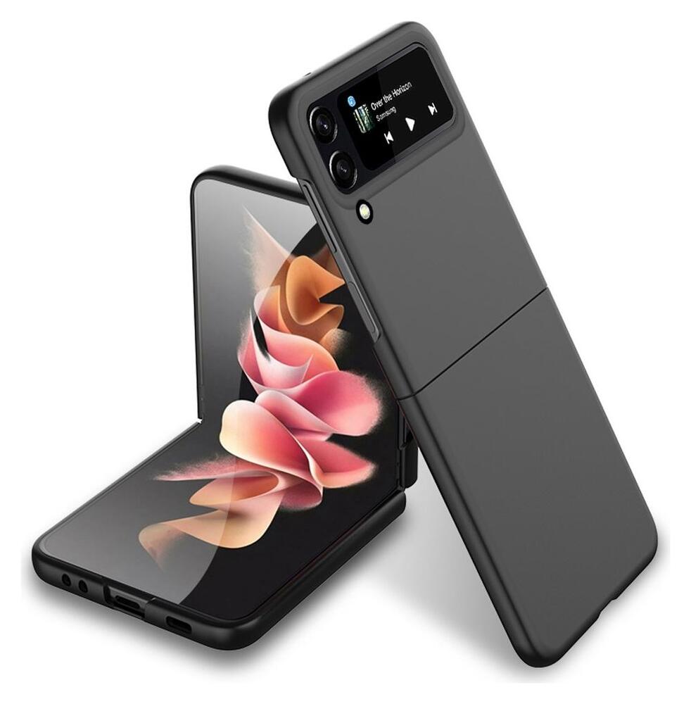 Samsung Galaxy Z Flip 4 Hoesje Hard Back Cover Zwart afbeelding 1