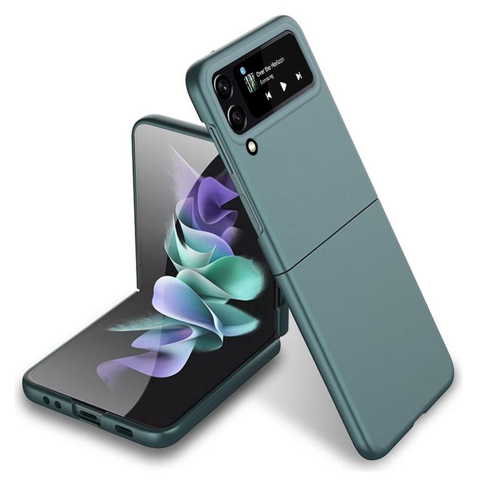 Samsung Galaxy Z Flip 4 Hoesje Hard Back Cover Groen afbeelding 1
